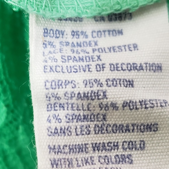 SOLD-AEO Tank Top Lace Back Size XS - Picture 6 of 8